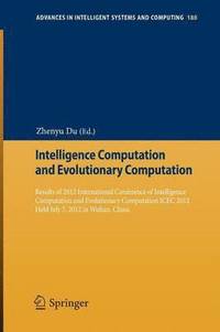 bokomslag Intelligence Computation and Evolutionary Computation