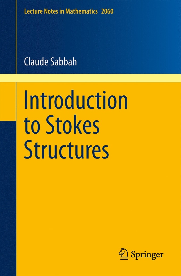 Introduction to Stokes Structures 1