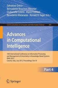 bokomslag Advances in Computational Intelligence, Part IV