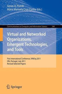 bokomslag Virtual and Networked Organizations, Emergent Technologies and Tools