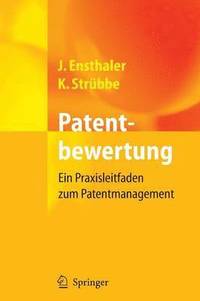 bokomslag Patentbewertung