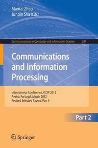 bokomslag Communcations and Information Processing
