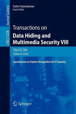 bokomslag Transactions on Data Hiding and Multimedia Security VIII