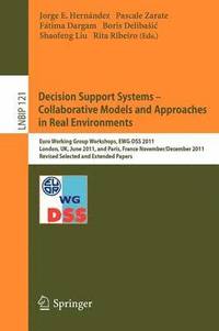 bokomslag Decision Support Systems  Collaborative Models and Approaches in Real Environments