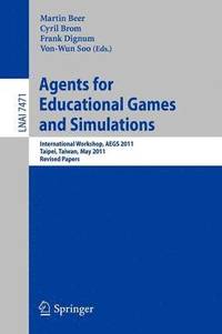 bokomslag Agents for Educational Games and Simulations