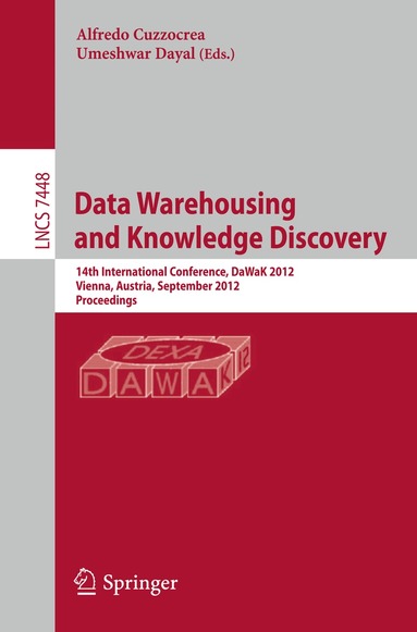 Alfredo Cuzzocrea, Umeshwar Dayal - Data Warehousing and Knowledge Discovery, Häftad