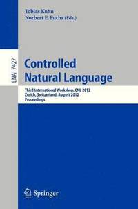 bokomslag Controlled Natural Language