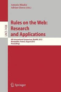 bokomslag Rules on the Web: Research and Applications