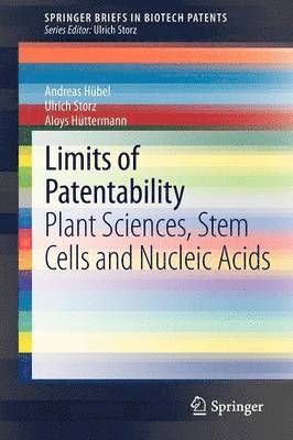 bokomslag Limits of Patentability