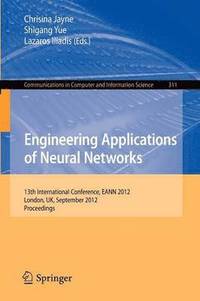 bokomslag Engineering Applications of Neural Networks