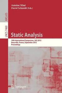 bokomslag Static Analysis
