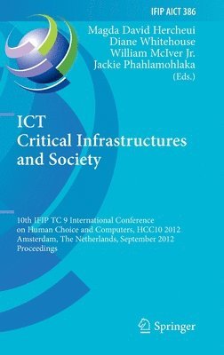 ICT Critical Infrastructures and Society 1