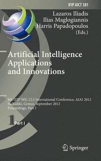 bokomslag Artificial Intelligence Applications and Innovations
