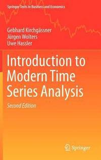 bokomslag Introduction to Modern Time Series Analysis