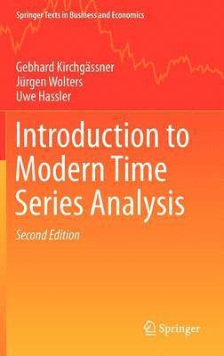 bokomslag Introduction to Modern Time Series Analysis