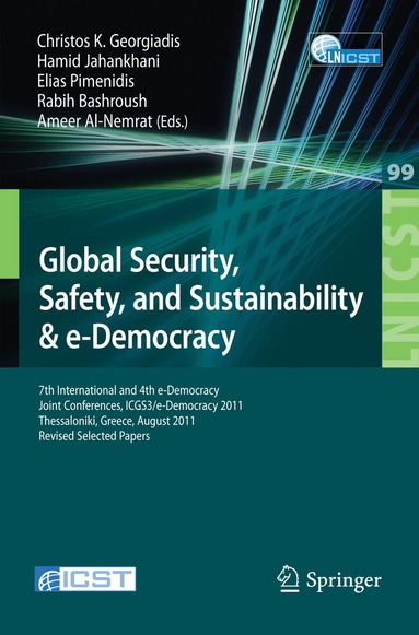Hamid Jahankhani, Christos K. Georgiadis, Elias Pimenidis, Rabih Bashroush, Ameer Al-Nemrat - Global Security, Safety, and Sustainability, Häftad