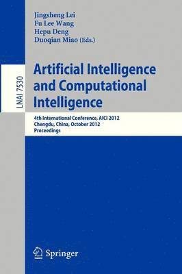 Artificial Intelligence and Computational Intelligence 1