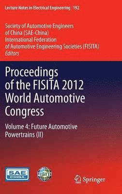 bokomslag Proceedings of the FISITA 2012 World Automotive Congress