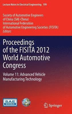 bokomslag Proceedings of the FISITA 2012 World Automotive Congress