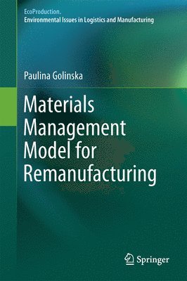 bokomslag Materials Management Model for Remanufacturing