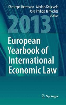 bokomslag European Yearbook of International Economic Law 2013