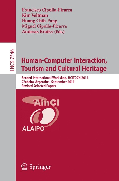 bokomslag Human-Computer Interaction, Tourism and Cultural Heritage