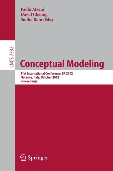 Paolo Atzeni, David Cheung, Sudha Ram - Conceptual Modeling, Häftad