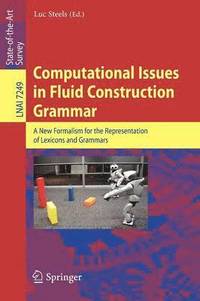 bokomslag Computational Issues in Fluid Construction Grammar
