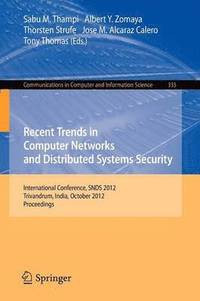 bokomslag Recent Trends in Computer Networks and Distributed Systems Security