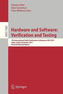 Kerstin Eder, João Lourenҫo, Onn Shehory, Joao Louren?o, João Louren&#1195;o, Onn Louren¿o, João, Shehory - Hardware and Software: Verification and Testing, Häftad