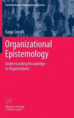 bokomslag Organizational Epistemology