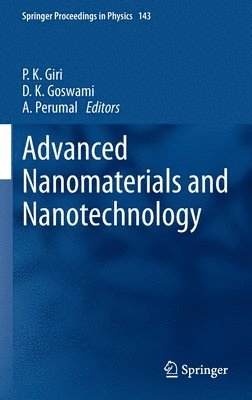 bokomslag Advanced Nanomaterials and Nanotechnology
