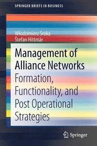 bokomslag Management of Alliance Networks