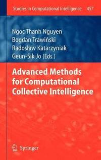 bokomslag Advanced Methods for Computational Collective Intelligence