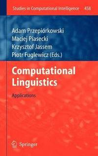 bokomslag Computational Linguistics