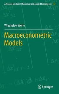 bokomslag Macroeconometric Models