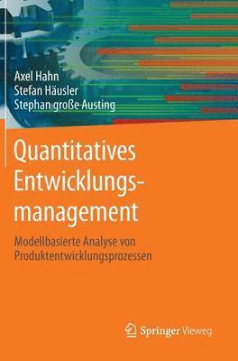 bokomslag Quantitatives Entwicklungsmanagement