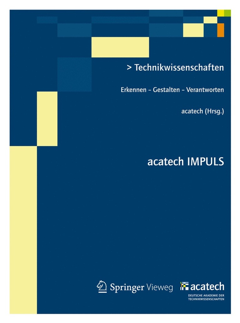 . acatech, Acatech, .. Acatech - Technikwissenschaften, Häftad