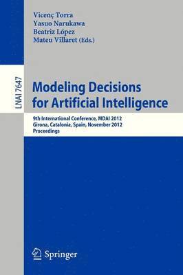 bokomslag Modeling Decisions for Artificial Intelligence