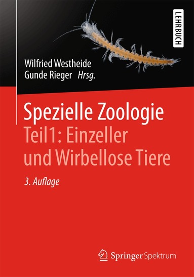 Wilfried Westheide, Gunde Rieger - Spezielle Zoologie. Teil 1: Einzeller und Wirbellose Tiere, Inbunden