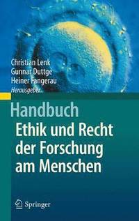 bokomslag Handbuch Ethik und Recht der Forschung am Menschen
