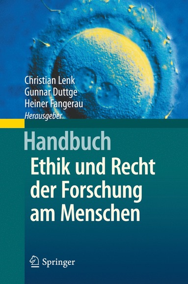 bokomslag Handbuch Ethik und Recht der Forschung am Menschen