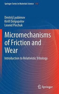 bokomslag Micromechanisms of Friction and Wear