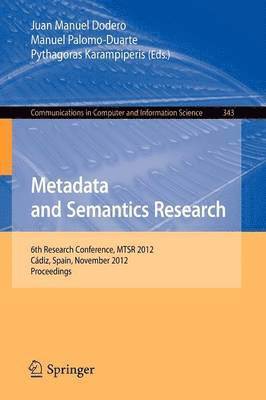 Metadata and Semantics Research 1