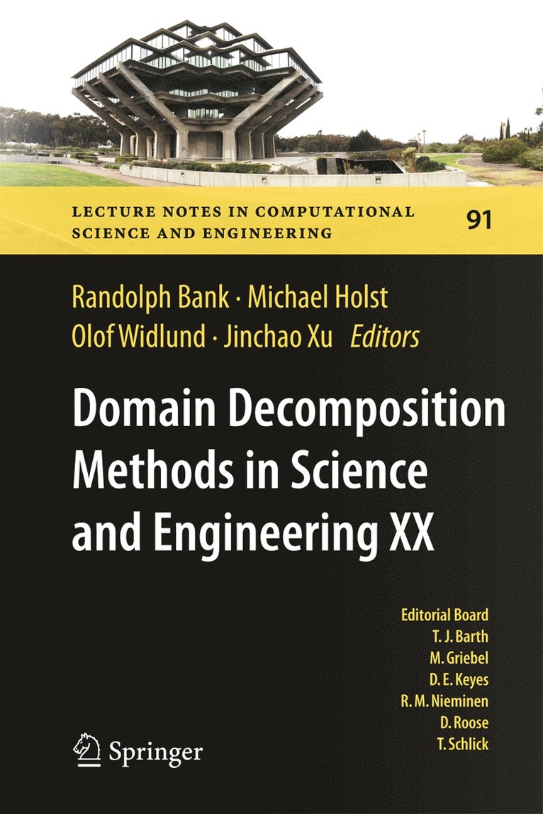 Domain Decomposition Methods in Science and Engineering XX 1