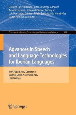 bokomslag Advances in Speech and Language Technologies for Iberian Languages
