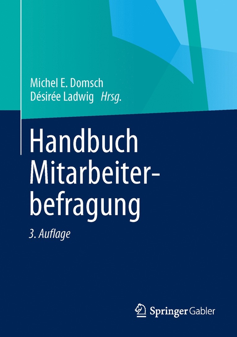 Michel E. Domsch, Désirée Ladwig, Désirée - Handbuch Mitarbeiterbefragung, Inbunden