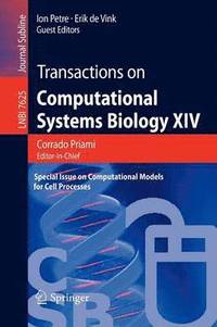 bokomslag Transactions on Computational Systems Biology XIV