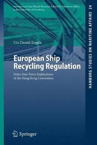 bokomslag European Ship Recycling Regulation