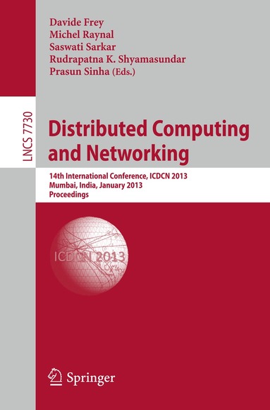 Davide Frey, Michel Raynal, Saswati Sarkar, Rudrapatna K. Shyamasundar, Prasun Sinha - Distributed Computing and Networking, Häftad